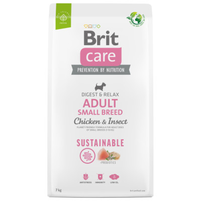 Brit Care SS Adult Small Breed Chicken&Insect 7kg