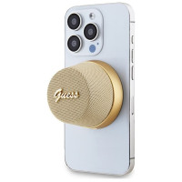 Guess Magnetic Script Metal Bluetooth speaker - gold