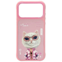 Nimmy Cool&Cute 2.0 Cat Case for iPhone 17 Pro - Pink