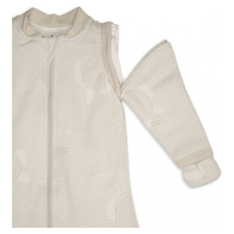 Lodger Hopper Matcha Turtle guļammaiss ar noņemamām piedurknēm, Birch, 50/62 - HPM 093_50/62