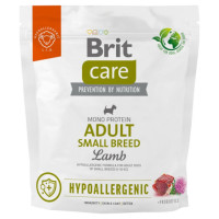 Brit Care HP Adult Small Breed Lamb & Rice 1 kg - barība suņiem
