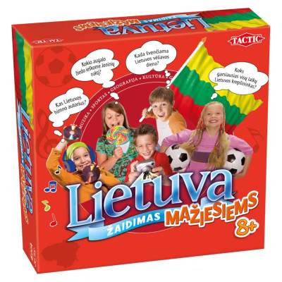 Tactic Galda spēle Lietuva (Lietuvie&scaron;u val.)