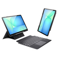 Dux Ducis Etui z klawiaturą Dux Ducis (DK series) na Samsung Tab S10 FE+ (Plus) z podświetleniem - czarna