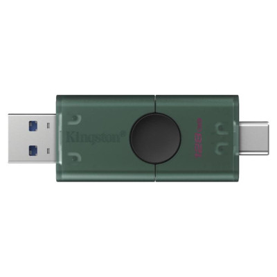 Kingston 256GB USB-A + USB-C 3.2 Gen 1 DataTraveler DuoG2