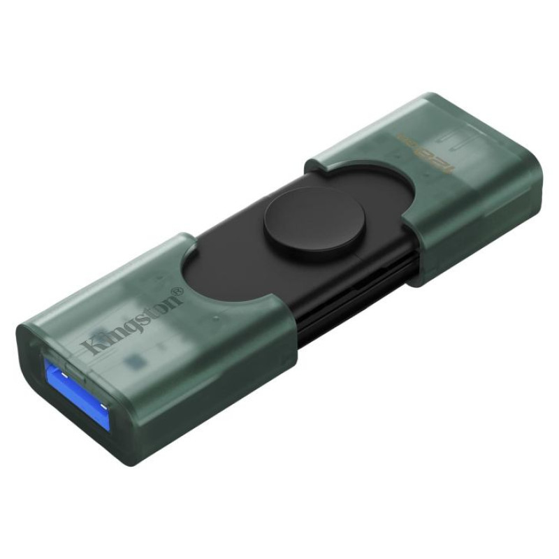 Kingston 256GB USB-A + USB-C 3.2 Gen 1 DataTraveler DuoG2