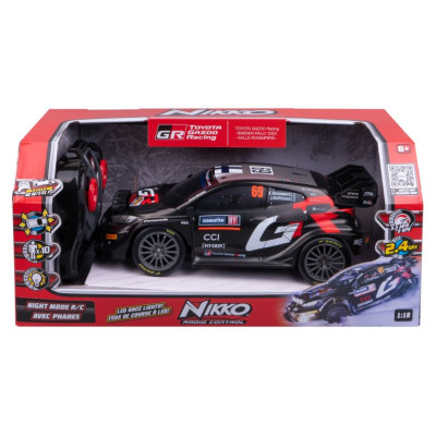 Nikko Radiovadāma automa&scaron;īna Toyota GR #69 Rovanper&auml;, mērogs 1:18