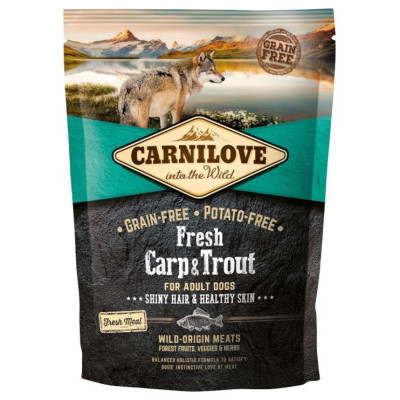 Carnilove Fresh Carp & Trout for Adult 1,5 kg barība suņiem