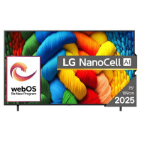 LG TV Set|LG|75 "|4K Ultra HD|3840 x 2160 pixels|Flat|16:9|LED|75NANO80A3B