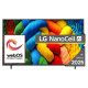 LG TV Set|LG|75 "|4K Ultra HD|3840 x 2160 pixels|Flat|16:9|LED|75NANO80A3B
