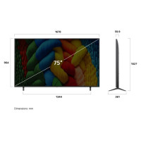 LG TV Set|LG|75 "|4K Ultra HD|3840 x 2160 pixels|Flat|16:9|LED|75NANO80A3B
