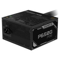 Gigabyte Power Supply|GIGABYTE|GP-P650G PG5|ATX 3.1|650 Watts|Efficiency 80 PLUS GOLD|PFC Active|MTBF 100000 hours|GP-P650GPG5