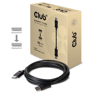 Club3D CABLE DP TO DP 3M/M/M CAC-1064 CLUB3D