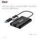 Club3D I/O ADAPTER USB-C TO HDMI/VGA/CSV-1611 CLUB3D