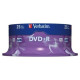 Verbatim Matricas DVD+R AZO Verbatim 4.7GB 16x 25 Pack, Spindle