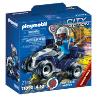 Playmobil Policija – Ātrgaitas kvadracikls 71092