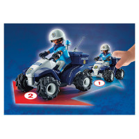 Playmobil Policija – Ātrgaitas kvadracikls 71092