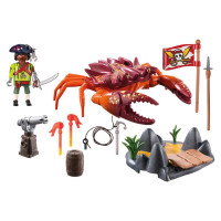 Playmobil PIRATES Cīņa ar milzu krabi 71532