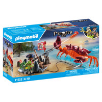 Playmobil PIRATES Cīņa ar milzu krabi 71532