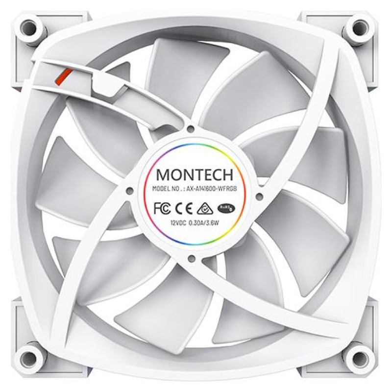 Montech CASE FAN 140MM/AX140 PWM WHITE MONTECH