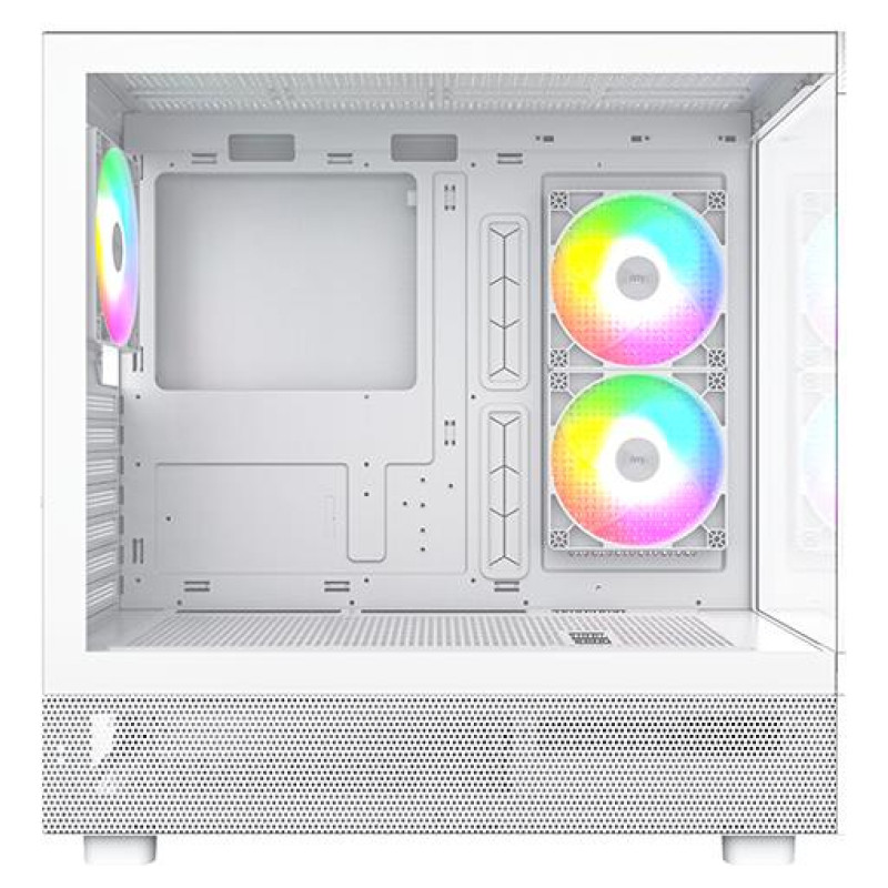 Montech Case|MONTECH|XR|MidiTower|Not included|ATX|MicroATX|MiniITX|Colour White|XR(W)
