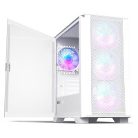 Montech Case|MONTECH|AIR 100 ARGB|MidiTower|Not included|MicroATX|MiniITX|Colour White|AIR100ARGB(W)