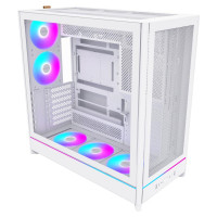 Montech Case|MONTECH|HS01 PRO|MidiTower|Case product features Removeable HDD basket/Transparent panel|Not included|ATX|MicroATX|MiniITX|Colour White|HS01PRO(W)