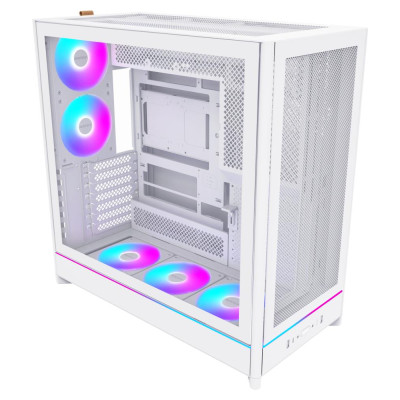 Montech Case|MONTECH|HS01 PRO|MidiTower|Case product features Removeable HDD basket/Transparent panel|Not included|ATX|MicroATX|MiniITX|Colour White|HS01PRO(W)