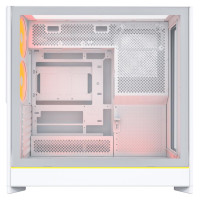 Montech Case|MONTECH|HS01 PRO|MidiTower|Case product features Removeable HDD basket/Transparent panel|Not included|ATX|MicroATX|MiniITX|Colour White|HS01PRO(W)