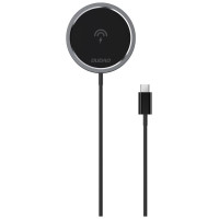 Dudao MagSafe 15W inductive charger - black
