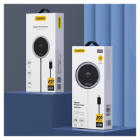 Dudao MagSafe 15W inductive charger - black