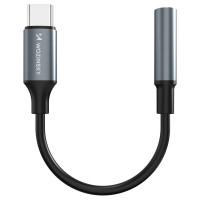 Wozinsky WACM-01 USB-C Adapter - 3.5mm Mini Jack - Black