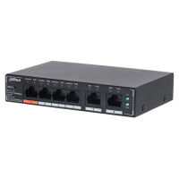 Dahua Switch|DAHUA|DH-SG4006P|Type L2|PoE ports 4|60 Watts|SG4006P