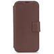 Decoded Leather Detachable Wallet MagSafe case for iPhone 17 - brown