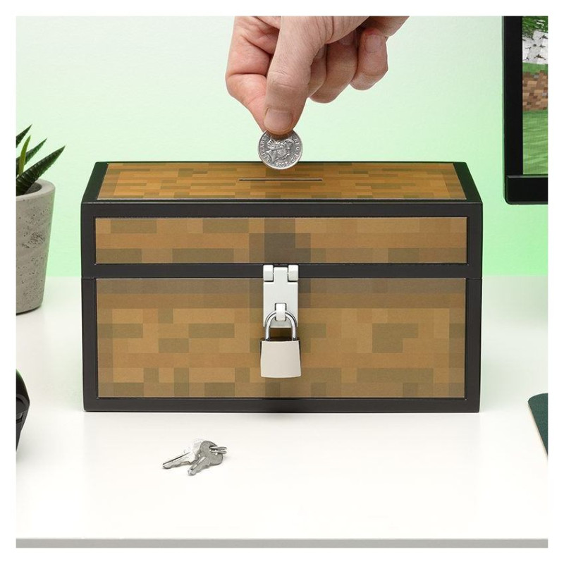 Paladone Minecraft Chest Money Box
