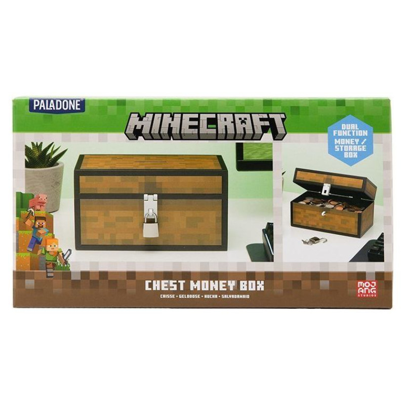Paladone Minecraft Chest Money Box