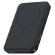 Baseus EnerFill FM11 Ultra-Mini 10000mAh 22.5W MagSafe Compatible Power Bank with Baseus Simple USB-C 20V/3A 30cm Cable - Black