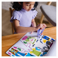 Melissa & Doug Atkārtoti lietojamo uzlīmju komplekts – Tērpi