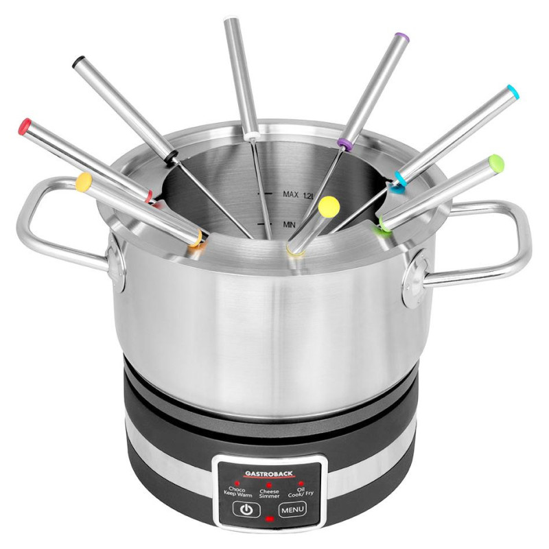 Gastroback 42568 Fondue MultiCook 4in1 & Cooking Plate