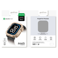 Marka Niezdefiniowana AmazingThing Titan Pro Metal Case for Apple Watch 11 46mm Aluminum - Gold