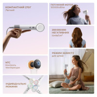 Dreame HAIR DRYER MINI/BLUE AHG11A DREAME