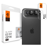 Spigen Optik Pro Glas.tR ”EZ FIT” Camera Cover 2-pack for iPhone Air - Black