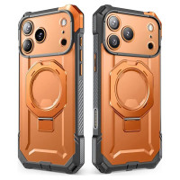 Supcase UB Grip Mag MagSafe Case for iPhone 17 Pro Max - Orange-Gray