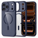 Tech-Protect MagMat MagSafe Case for iPhone 17 Pro - Transparent Navy Blue