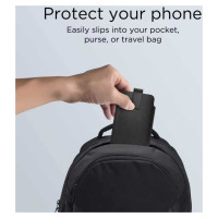 Tech-Protect SM65 case for 6.0-6.9" smartphones - black and red