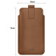 Tech-Protect SM65 case for 6.0-6.9" smartphones - brown