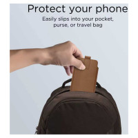 Tech-Protect SM65 case for 6.0-6.9" smartphones - brown