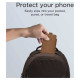 Tech-Protect SM65 case for 6.0-6.9" smartphones - brown