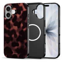 Tech-Protect Lamano MagSafe case for iPhone 17 - black and red