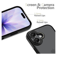 Tech-Protect MagMat iPhone 17 Case - Matte Black