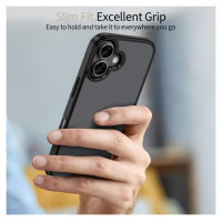 Tech-Protect MagMat iPhone 17 Case - Matte Black
